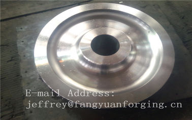 China Alloy Steel Rail Forged Wheel Blanks Quenching And Tempering Finish 4140 42CrMo4 SCM440 supplier
