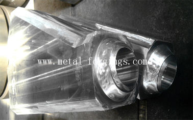 China Forged Big Steel Tee Forged Steel Products Customized Open Die Forge supplier