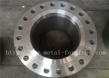 Heat Treatment Welding Forged Stainless Flanges / Slip On Flanges supplier