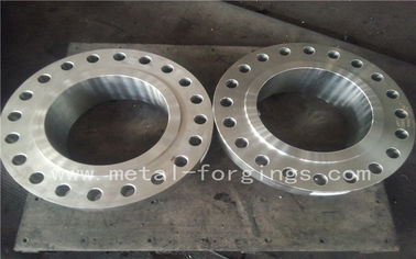 Quenching And Tempering Carbon Steel Flanges Finish Maching ASME B16.5 Standard supplier