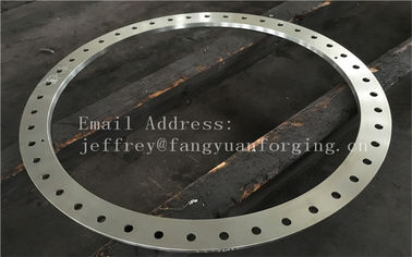 600Kg-15000Kg Carbon Steel Flange / Large Forged Rings For Industrial ST52 ST60-2 supplier