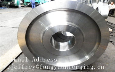 Internal Gear RIng Forged Gear Blanks Alloy Steel Q+T Heat Treatment supplier