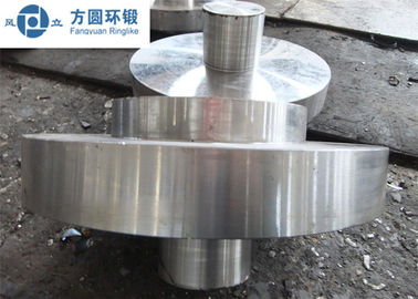 C45 Hot Forged Steel Shaft Ring Normalizing For Gears PED Certificates supplier