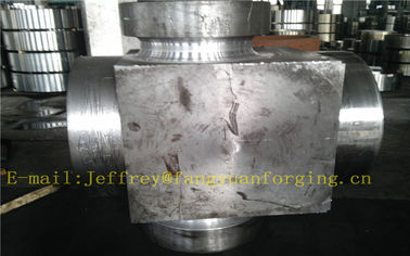 Forged Big Steel Tee Forged Steel Products Customized Open Die Forge supplier