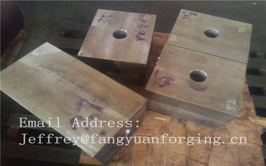 SA182 F316 F304 SForged Steel Products Forgings Block Solution Milled And Drilling supplier